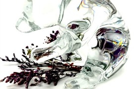 Скульптура Baccarat «Медведь» — хрустальный акцент