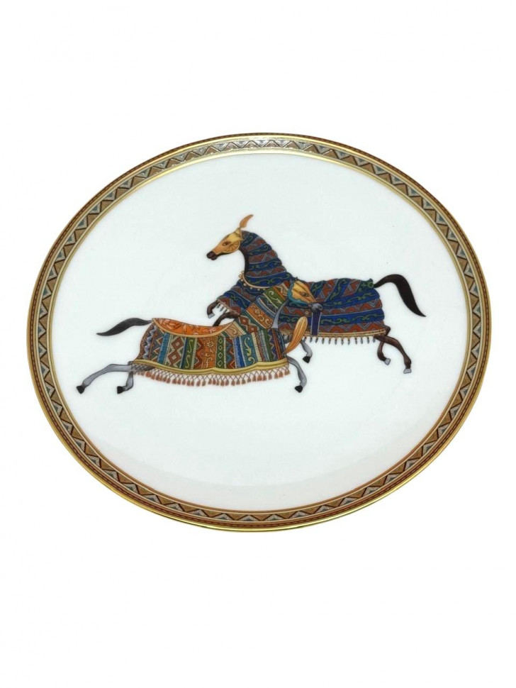 Hermès Cheval d’Orient тарелка фото 1