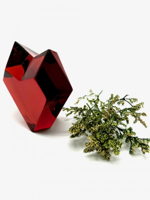 Baccarat Puffed Heart Красное сердце 
