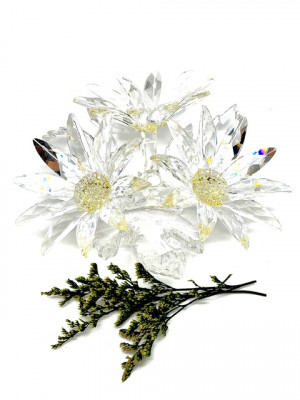 Цветы Swarovski Маргаритки 