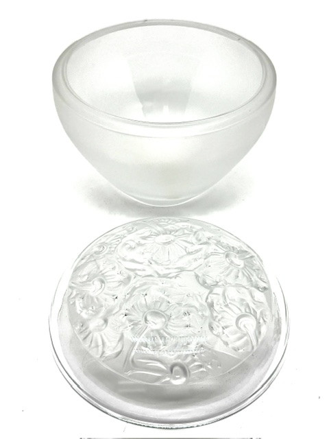 Шкатулка Lalique Anemones Covered Bowl  