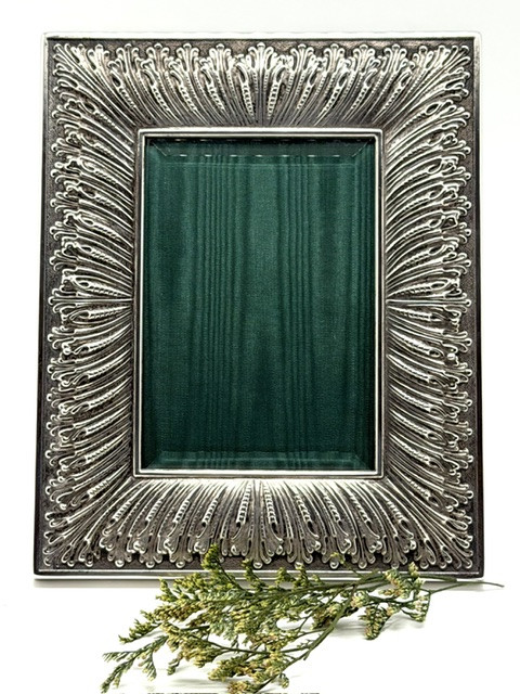 Серебряная рамка для фотографий Buccellati Rouche 20 см   