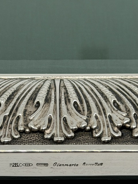 Серебряная рамка для фотографий Buccellati Rouche 20 см   