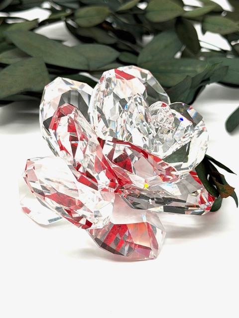 Цветок Swarovski роза   