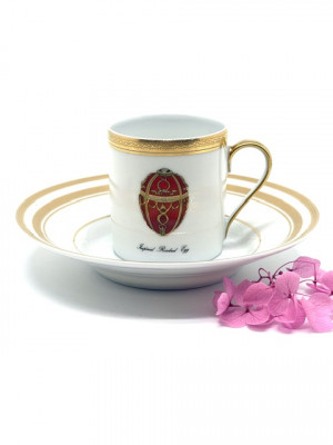 Кофейная пара Faberge Imperial Egg 