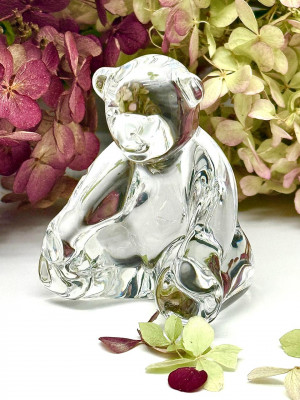 Скульптура Baccarat Медвежонок Teddy 