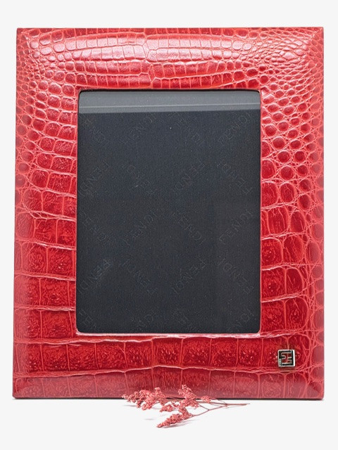 Кожаная фоторамка Fendi   
