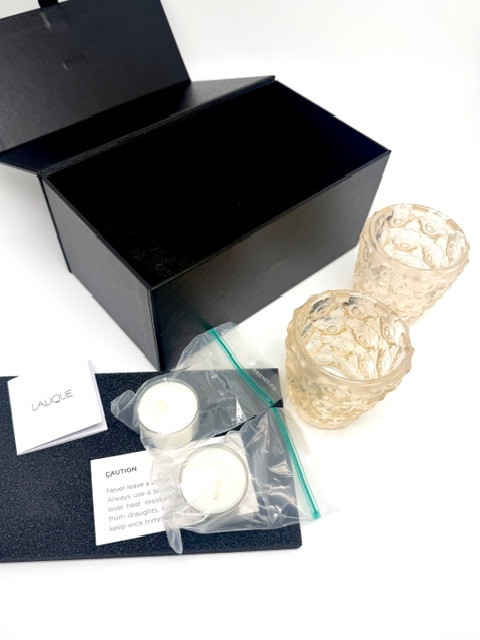 Набор подсвечников lalique 
