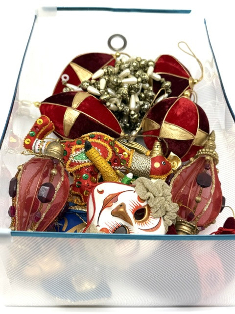 Новогодние винтажные игрушки   