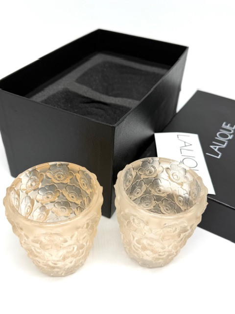 Набор из 2-х подсвечников lalique   
