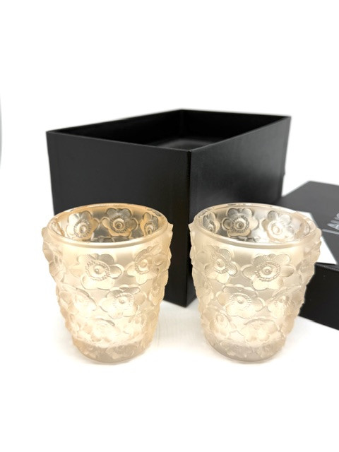 Набор из 2-х подсвечников lalique   