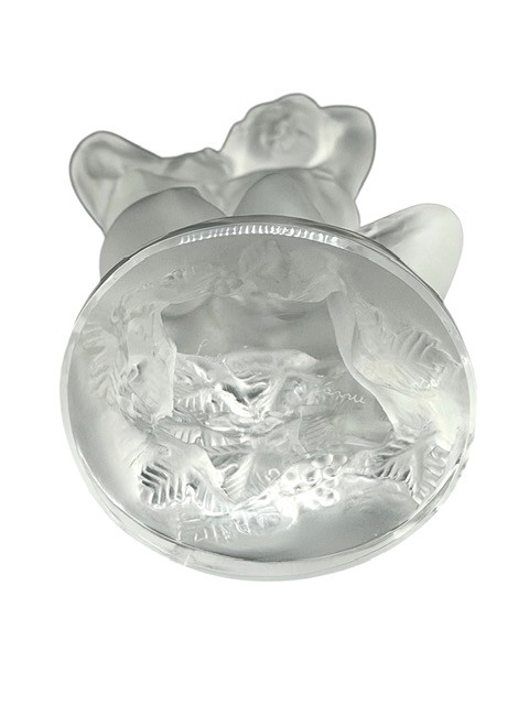 Хрустальная скульптура Lalique «Le Faune» Фавн и Диана 